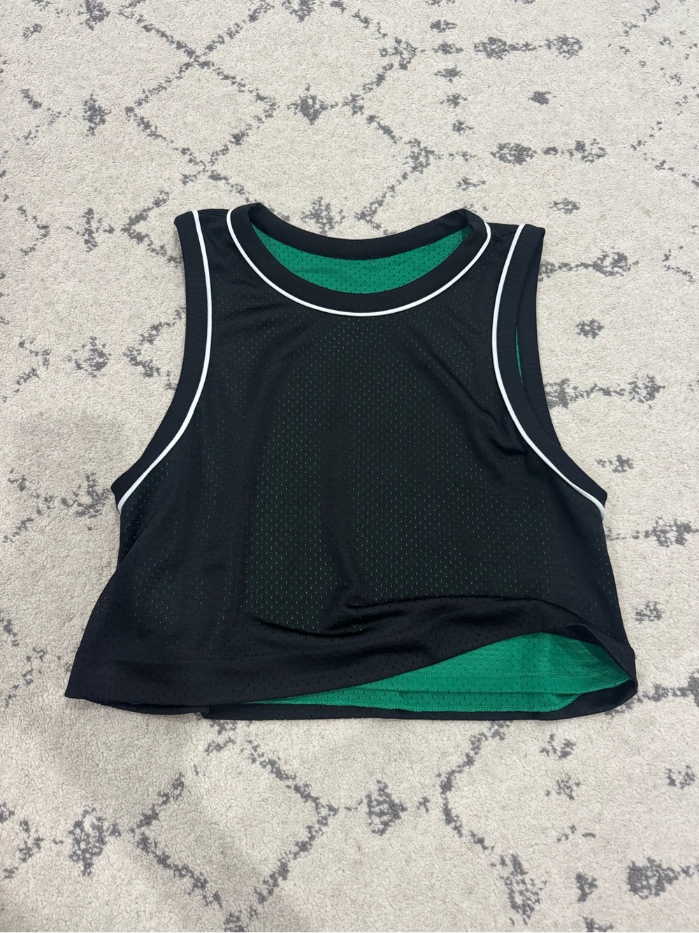 Lululemon Double-Layered Mesh Reversible Tank Top Shirt
